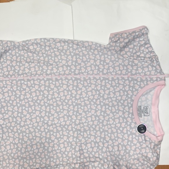 Pajamas Pillow Talk 2PC shorts short sleeve Valentines Day soft cozy Large - Picture 7 of 7